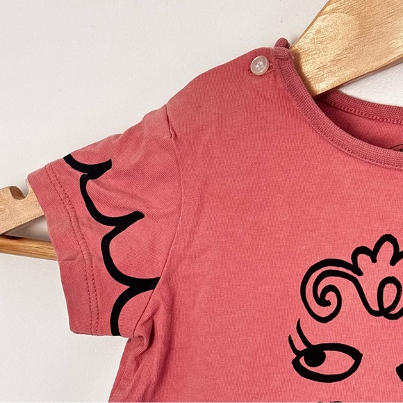 Burberry London England Girl Graphic T Shirt Size 12months - Picture 2 of 8